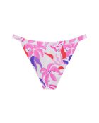Braguitas Palm Beach con estampado de fondo blanco