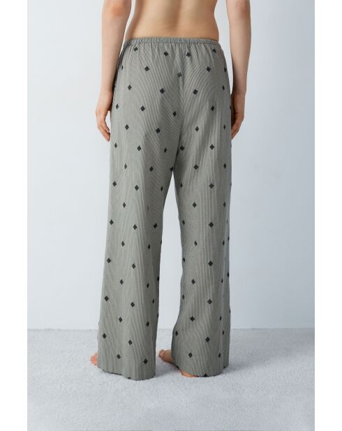 Pantaloni Irys color oliva kaki