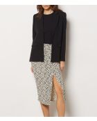 Reglissi blaugrüner bedruckter Rock