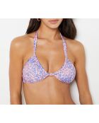 Rosalia SPE BH ohne Bügel und ohne Schale, gedruckt auf malvenfarbenem Hintergrund.