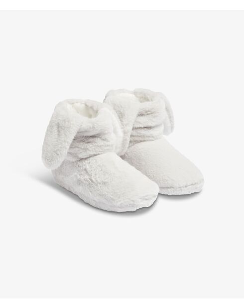 Hellgraue Ginou-Stiefel