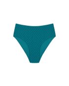 Mutandine a vita alta verde anatra