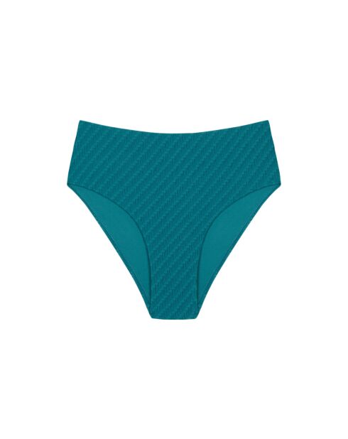 Mutandine a vita alta verde anatra