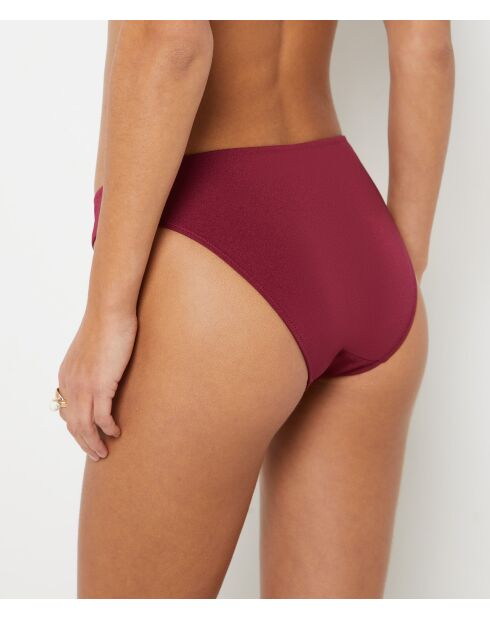 Slip bikini standard Nouba bordeaux granato