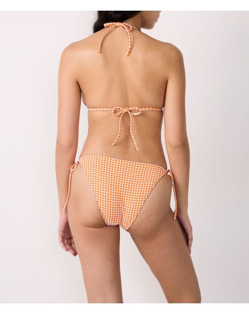 Oranje bh Nova zonder driehoekige beugel en zonder schelp