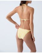 Caletto sonnengelber Triangel-BH ohne Bügel und ohne Schale