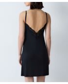 Josephine schwarzes Nachthemd