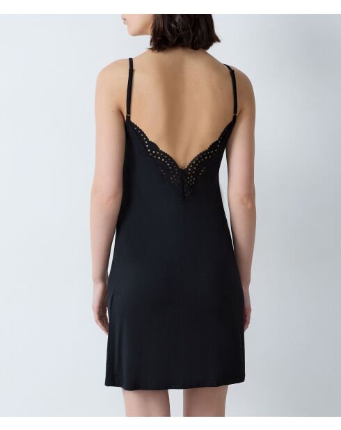 Josephine schwarzes Nachthemd