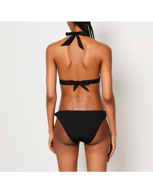 Jupiter schwarzer Triangel-BH ohne Bügel und ohne Schale