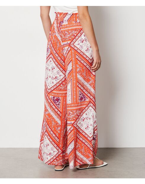 Gloria broek met veelkleurige print