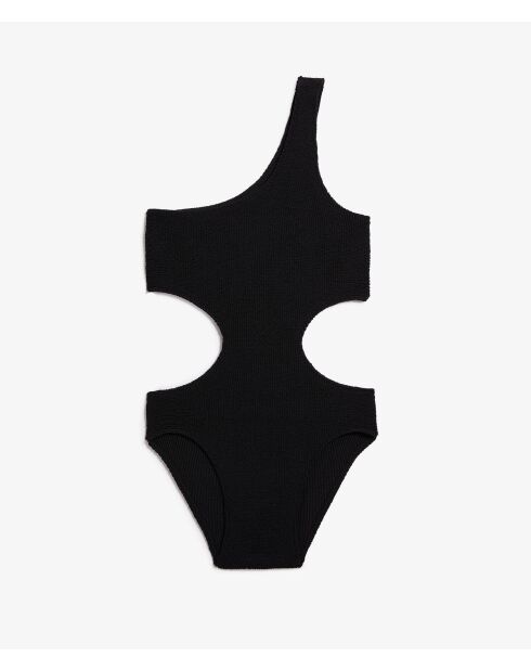 Onesize by etam s24 zwart badpak uit één stuk zonder schelp