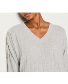 Hellgraues Sweatshirt Lussi