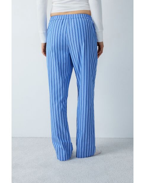 Pantalon Flocon bleu
