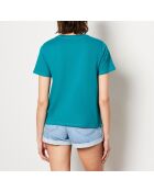 T-shirt Ravena blu petrolio