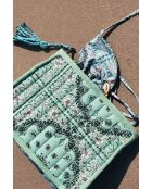 Pochette Arizonalove imprimé fond vert