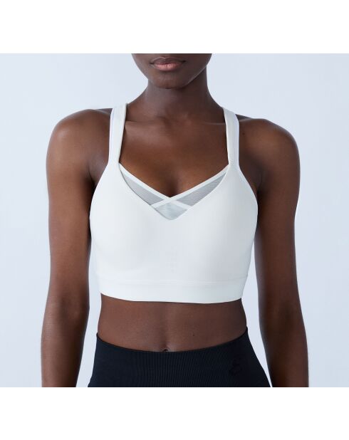 Sujetador blanco con aros Moove