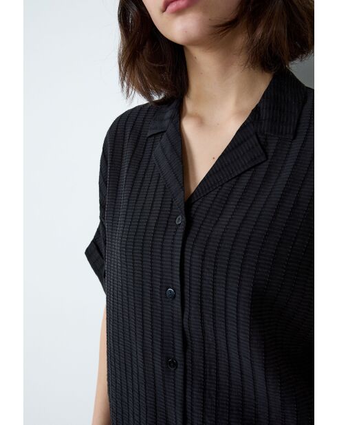 Wailly schwarzes Hemd