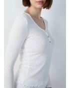 T-shirt Pollin T ecru