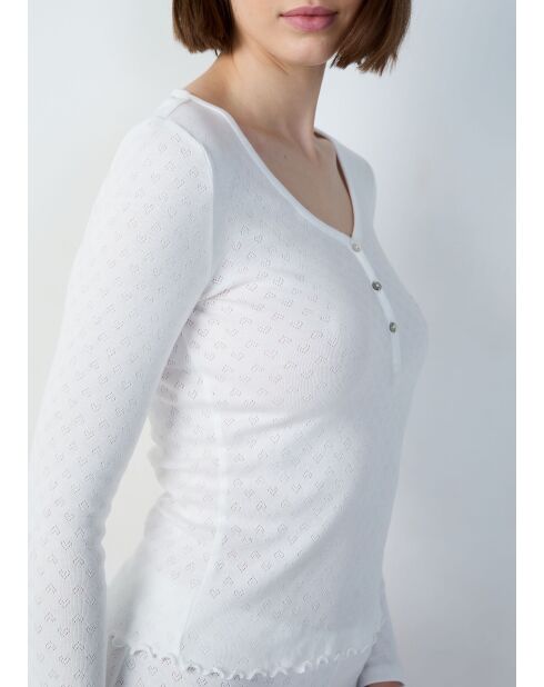 T-shirt Pollin T ecru