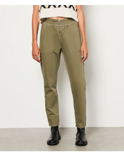 Pantalon Irla Kaki olive