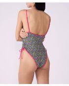 Poesia swim meerkleurig badpak zonder beugel zonder schelp