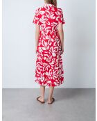 Rotes Druckkleid Ebbi