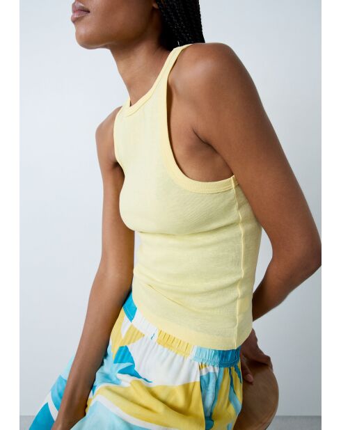 Zonnegele tanktop van Euphelie