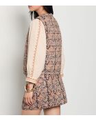 Giacca Italia con stampa a fondo verde