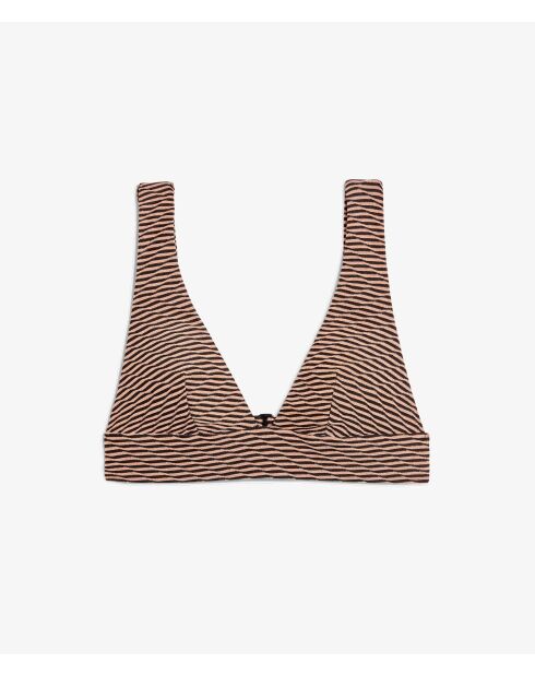 Reggiseno a triangolo Bassa in rame senza ferretto e senza scocca