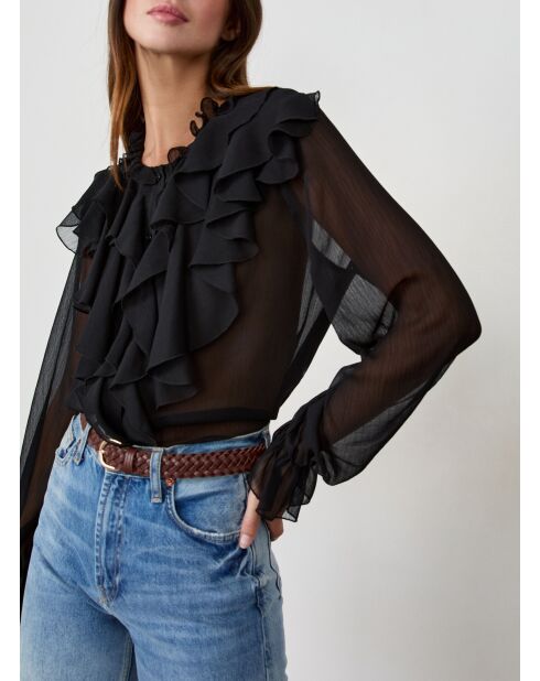 Blouse Baya noir