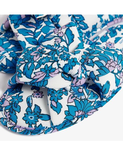 Tongs Blossom bleues