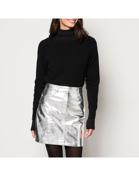 Jupe Melanie argentée