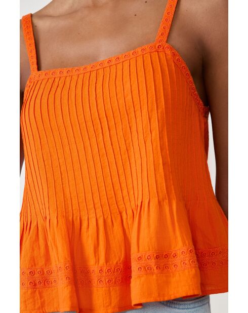 Canotta Alice Brod Alice Brod color albicocca