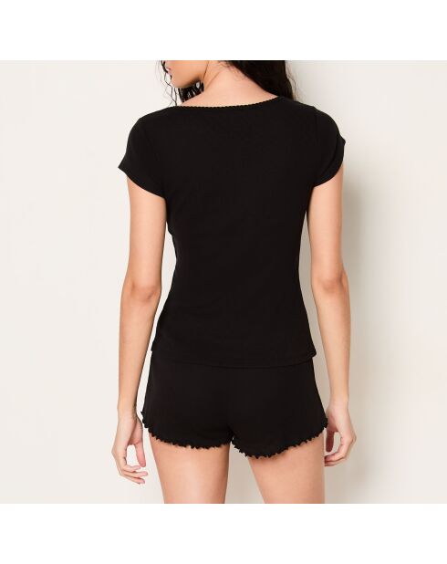 Pollin zwart t-shirt