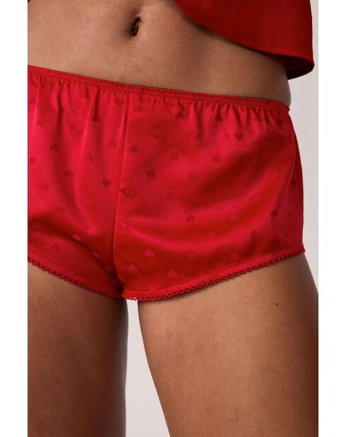 Rode korte broek van Cora