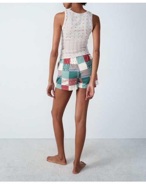 Bayside Tanktop aus rotem Backstein