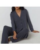 Anthrazitfarbenes Asuka-Shirt