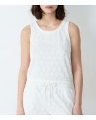 Debardeur Viola blanc