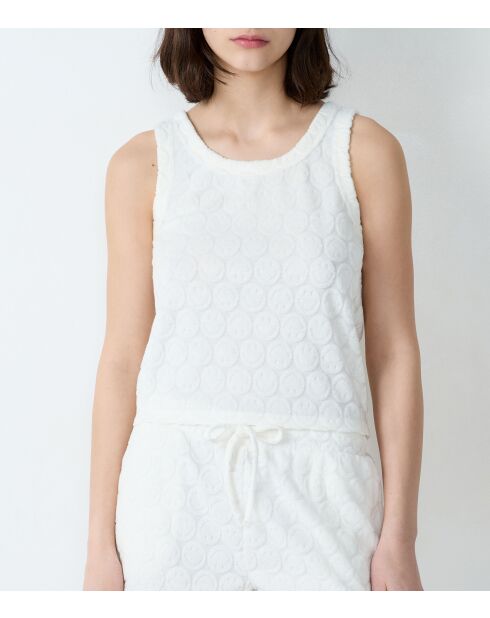 Debardeur Viola blanc