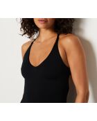 Costume da bagno intero nero senza ferretto Amanda s24