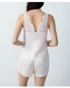 Camiseta sin mangas Ecru Impulsion