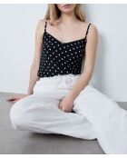 Pantalon Conny blanc