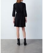 Geborduurde zwarte jurk van Prospere