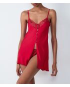 Camicia da notte rossa Declaration