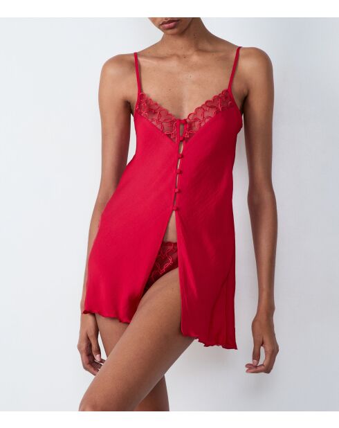 Deklaration rotes Nachthemd