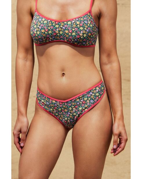 Mehrfarbige brasilianische Bade-Bikinihose Poesia