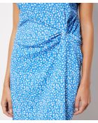 Vestido Toko azul brillante