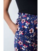 Pantaloni Vilma con stampa floreale multicolor