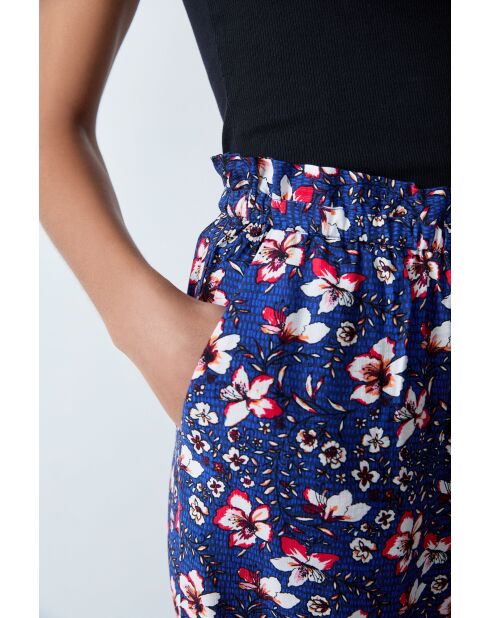 Vilma veelkleurige broek met bloemenprint