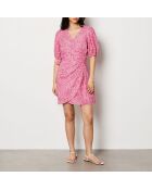 Blaues Druckkleid Horatia